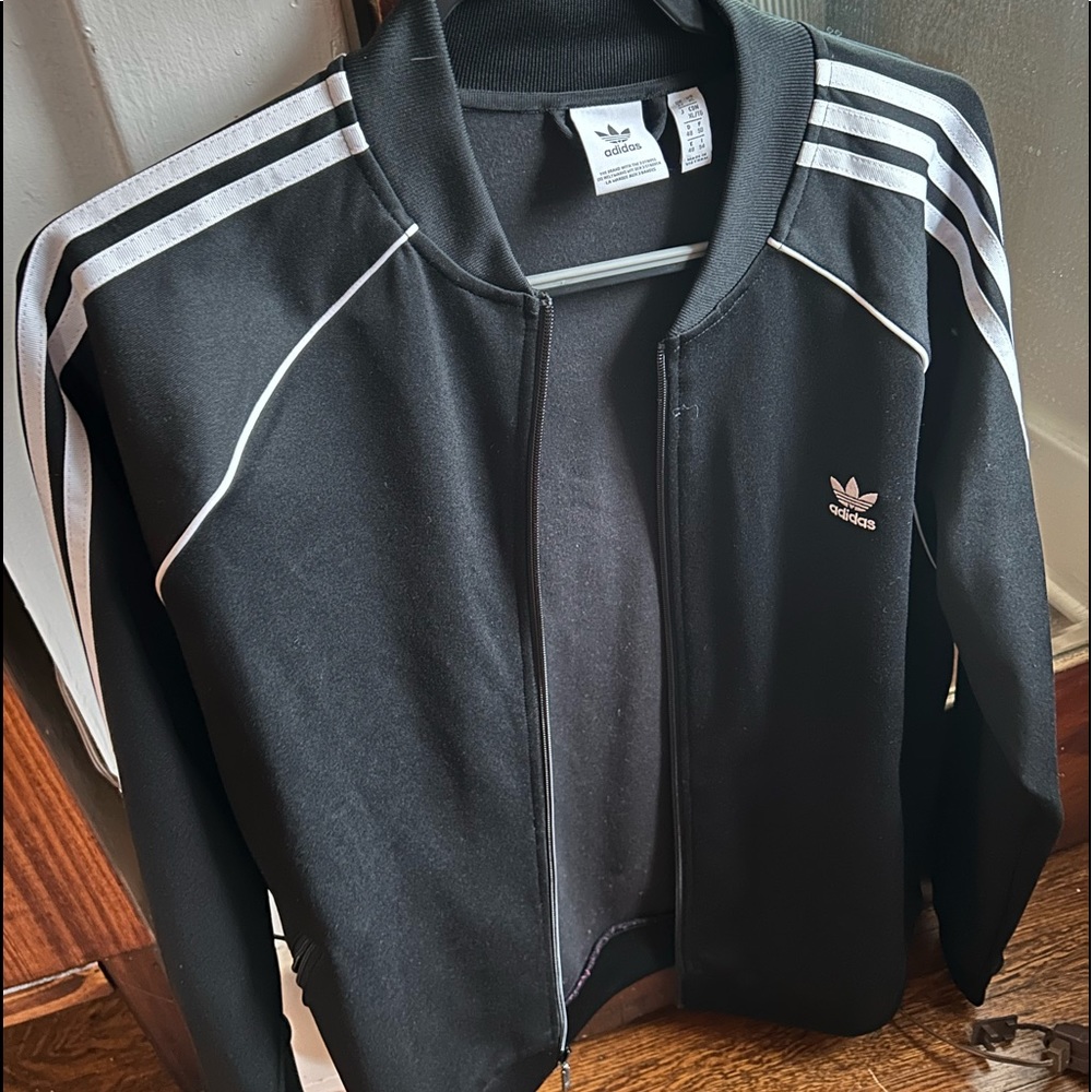 Adidas Superstar Black Track Jacket Gem